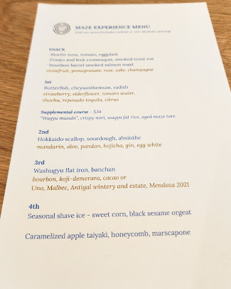 Menu Māze - 23