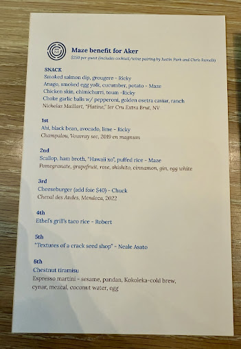 Menu Māze - 24