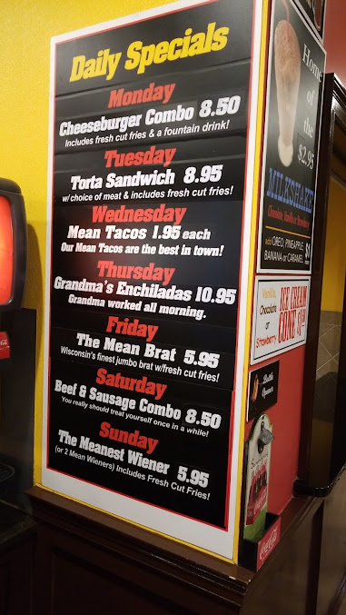 Menu Mean Wiener - 25