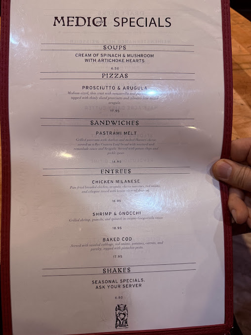 Menu Medici On 57Th - 22