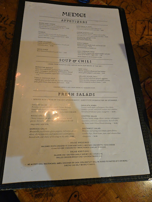 Menu Medici On 57Th - 28