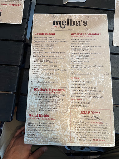 Menu Melba's Restaurant - 20
