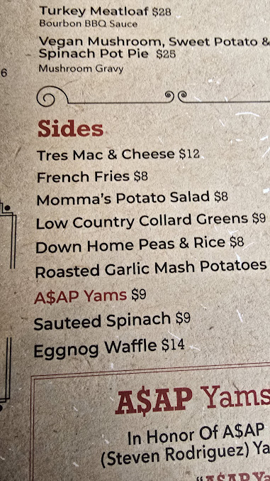 Menu Melba's Restaurant - 21