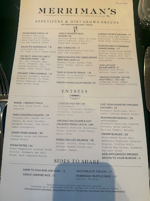 Menu Merriman's Honolulu - 25