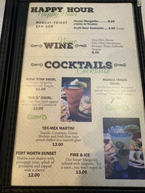Menu Mexican Inn Cafe - 22