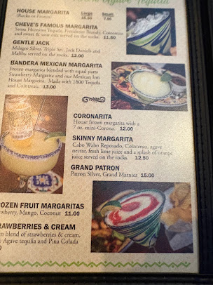 Menu Mexican Inn Cafe - 24