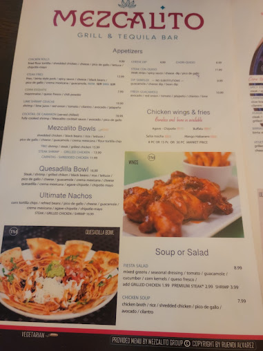 Menu Mezcalito Goldsboro - 28