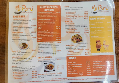 Menu Mi Perú Peruvian Cuisine - 22