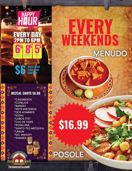Menu Mi Rancho Alegre - 24