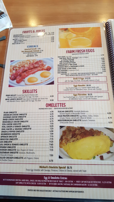 Menu Michael's Diner - 22
