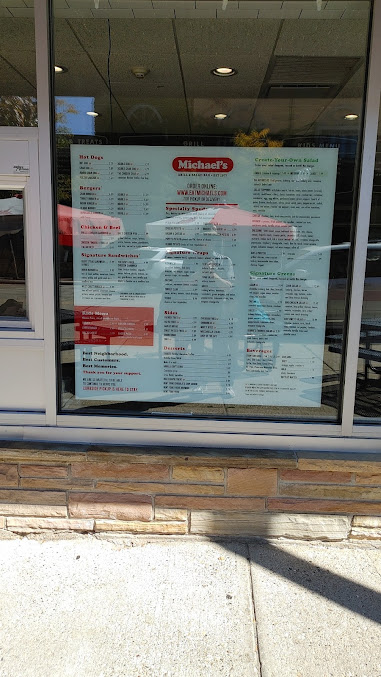 Menu Michael’s Grill & Salad Bar - 24