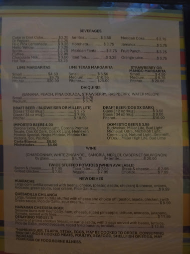 Menu Miguel's - 20
