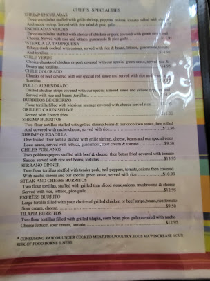 Menu Miguel's - 24