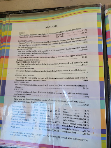Menu Miguel's - 25
