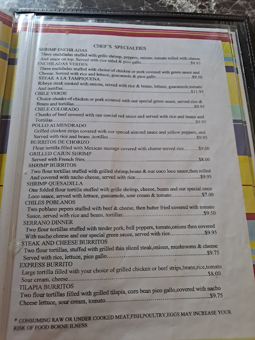 Menu Miguel's - 29