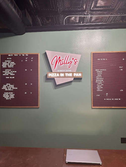 Menu Milly's Pizza In The Pan- West Town - 22
