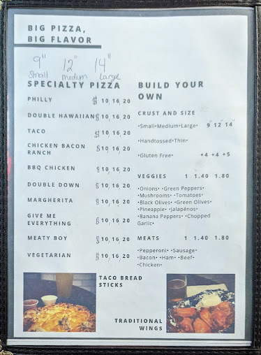 Menu Milwaukee Street Pizza - 22