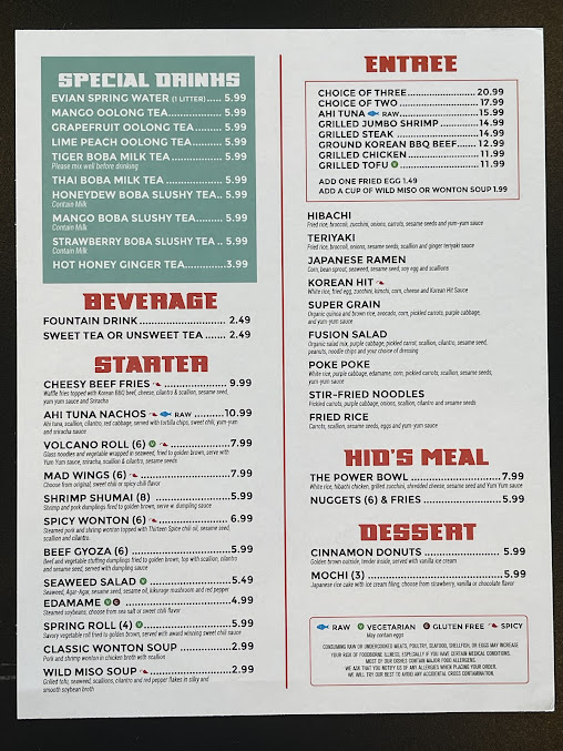 Menu Mirin Fusion Kitchen - 22