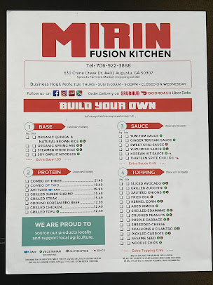 Menu Mirin Fusion Kitchen - 23