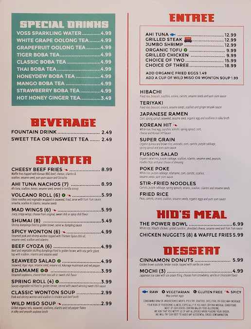 Menu Mirin Fusion Kitchen - 26