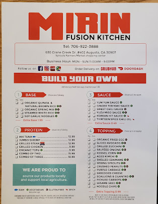 Menu Mirin Fusion Kitchen - 28
