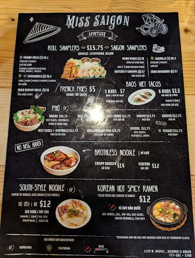 Menu Miss Saigon Restaurant - 26