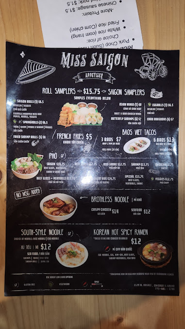 Menu Miss Saigon Restaurant - 29