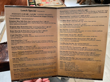 Menu Mitr Thai Restaurant - 22