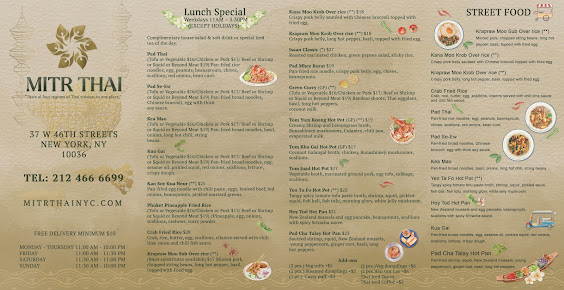 Menu Mitr Thai Restaurant - 25