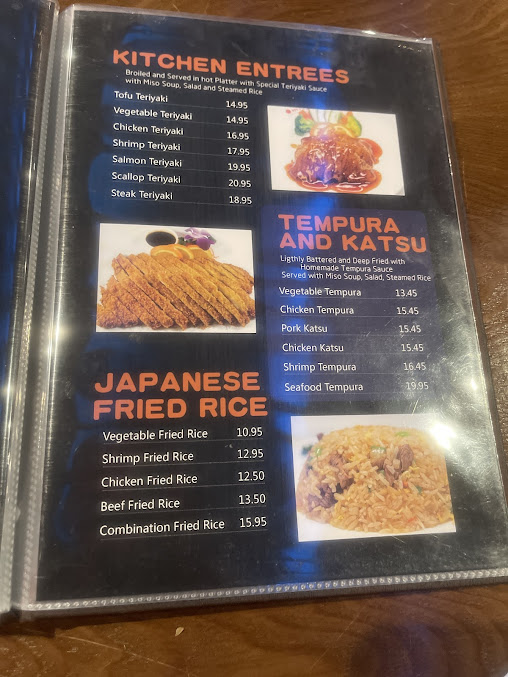 Menu Mizu Japanese Restaurant Niles - 21