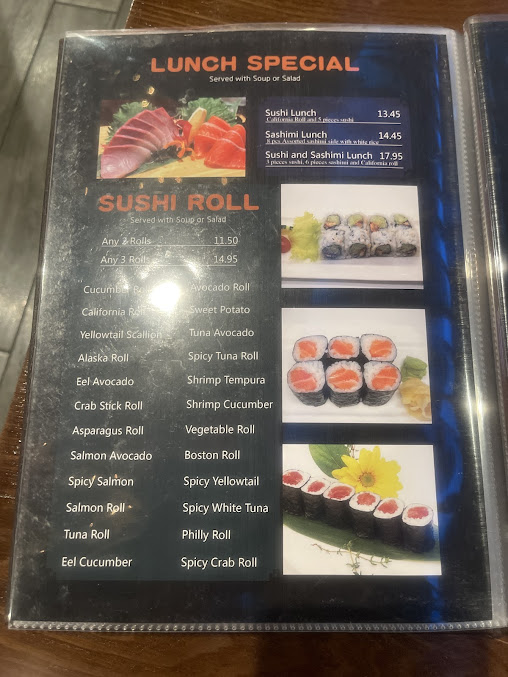 Menu Mizu Japanese Restaurant Niles - 22