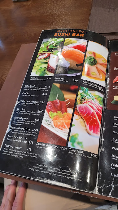 Menu Mizu Japanese Restaurant Niles - 24