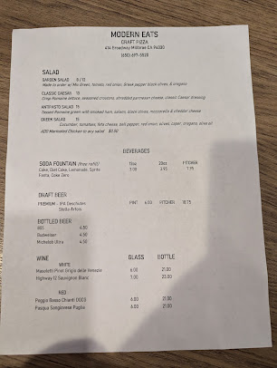Menu Modern Eats - 26