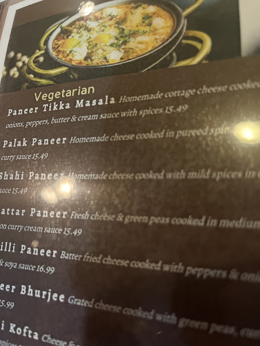 Menu Moon Indian Cuisine - 18