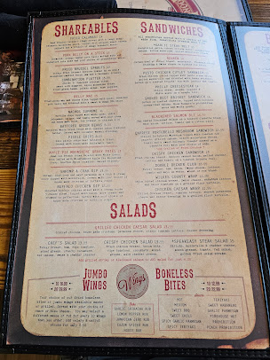 Menu Moonrunners Saloon - South Garner - 23