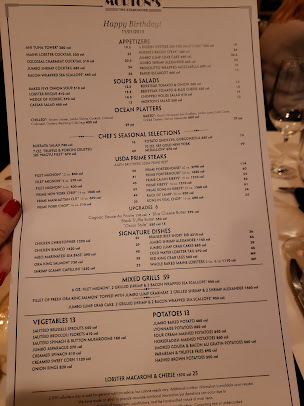Menu Morton's The Steakhouse - 25