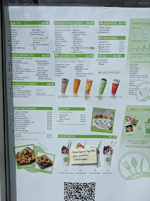 Menu Mr Green Bubble - 25