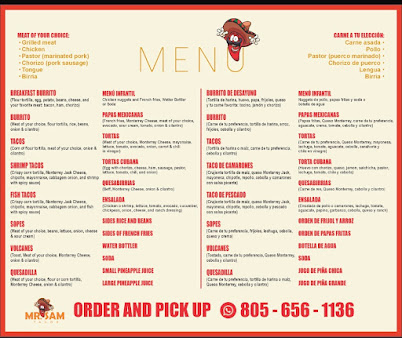 Menu Mr. Sam Tacos - 21