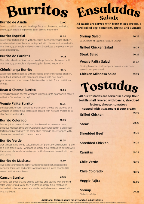 Menu Mucho Mas - 23