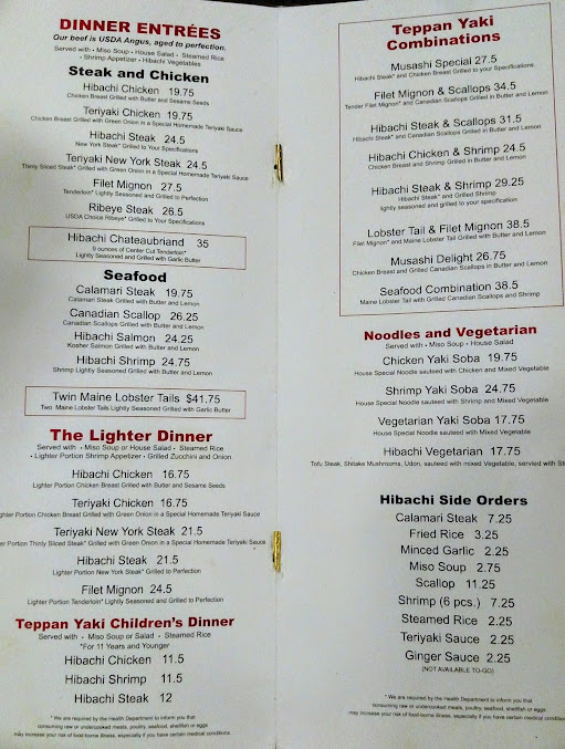 Menu Musashi Japanese Cuisine - 23