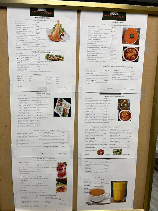 Menu Mustang House - 20