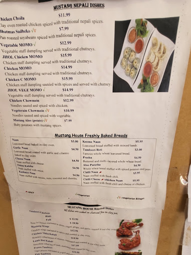 Menu Mustang House - 29