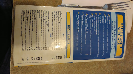 Menu My 3 Sons Diner - 26