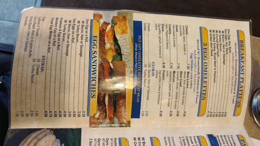 Menu My 3 Sons Diner - 27