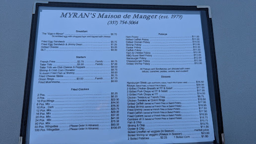 Menu Myrans Maison De Manger - 21