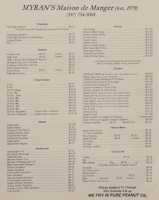 Menu Myrans Maison De Manger - 22