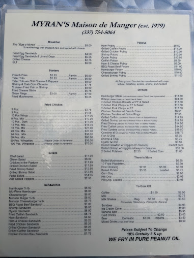 Menu Myrans Maison De Manger - 25