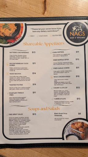 Menu Nags Bar And Kitchen - 20
