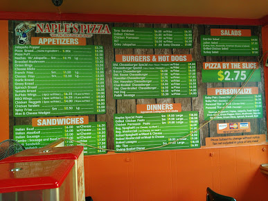 Menu Naples Pizza - 24