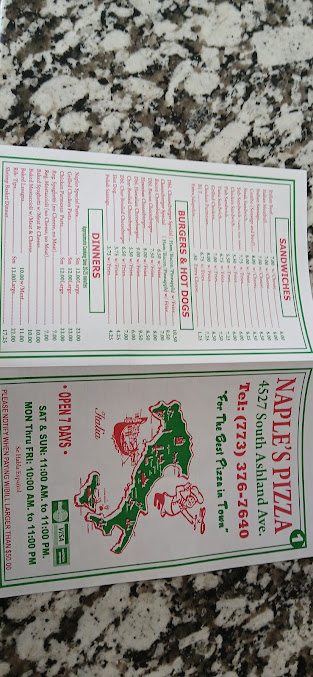 Menu Naples Pizza - 26